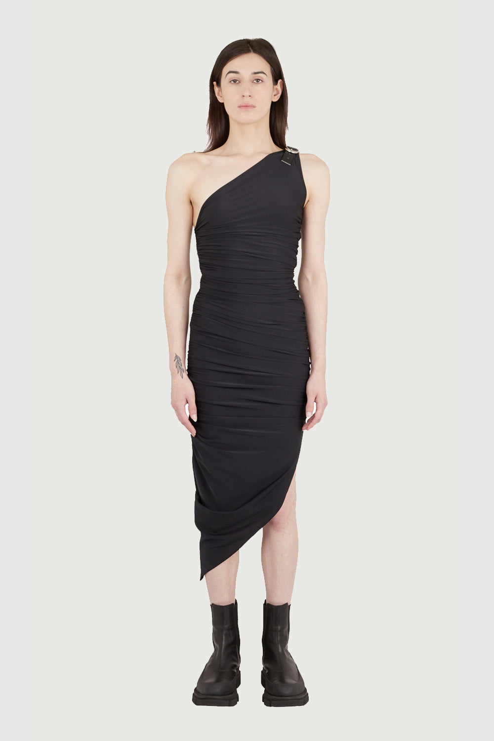 Black Pleats Dress