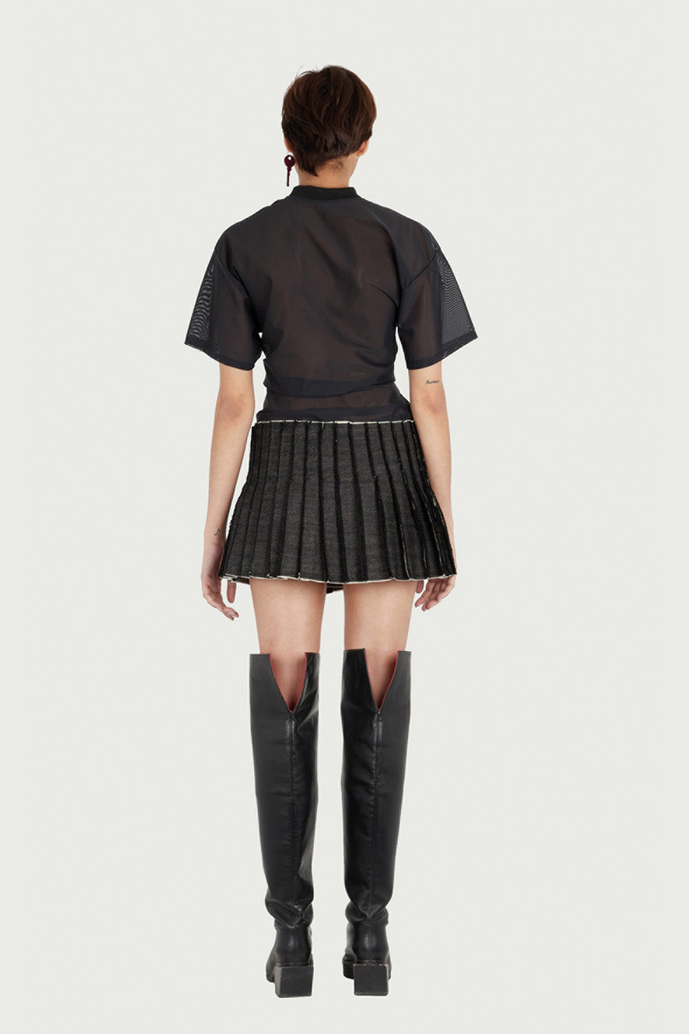 DENIM MINI KILT