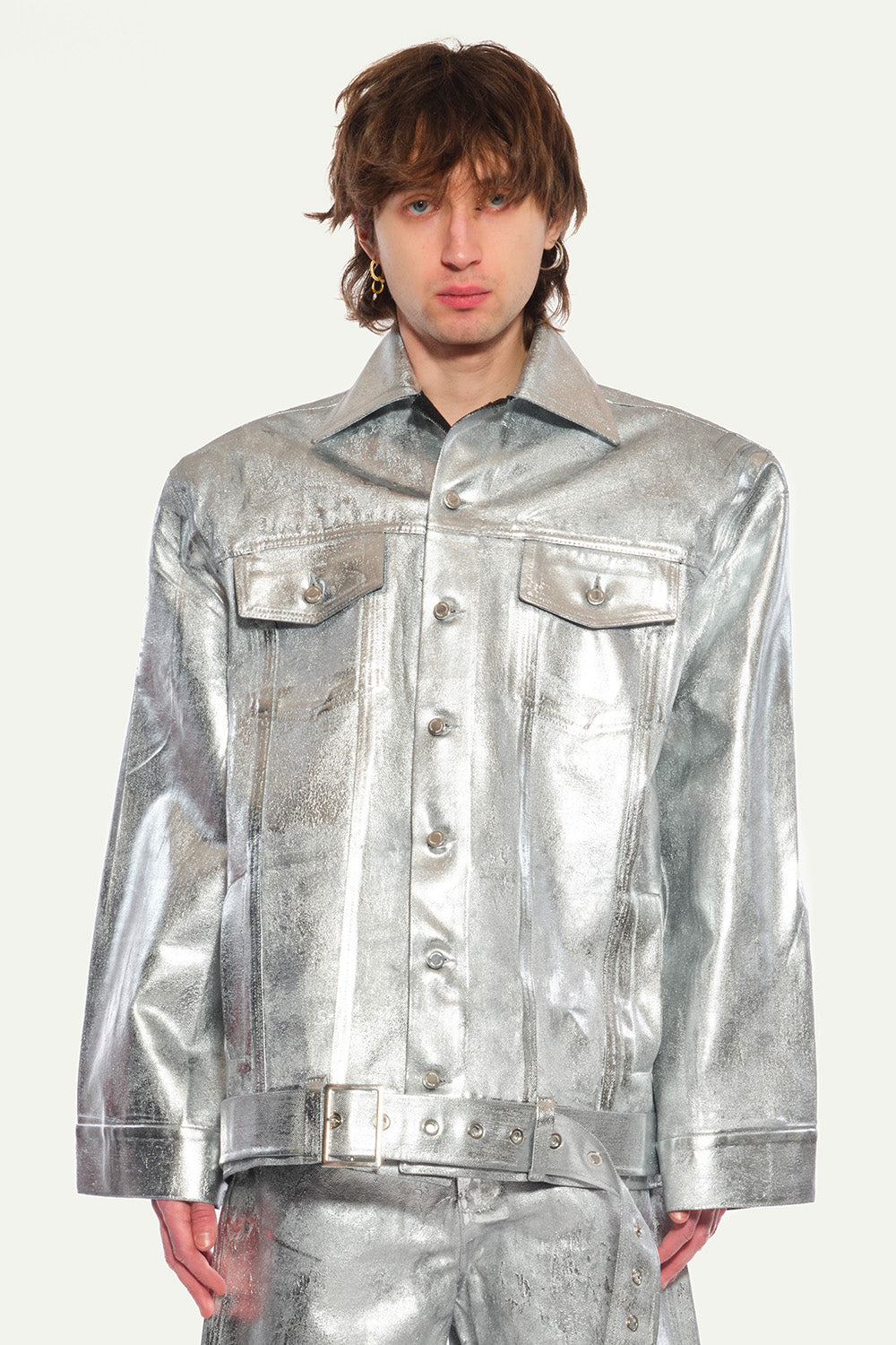 DELPHINE SILVER JACKET