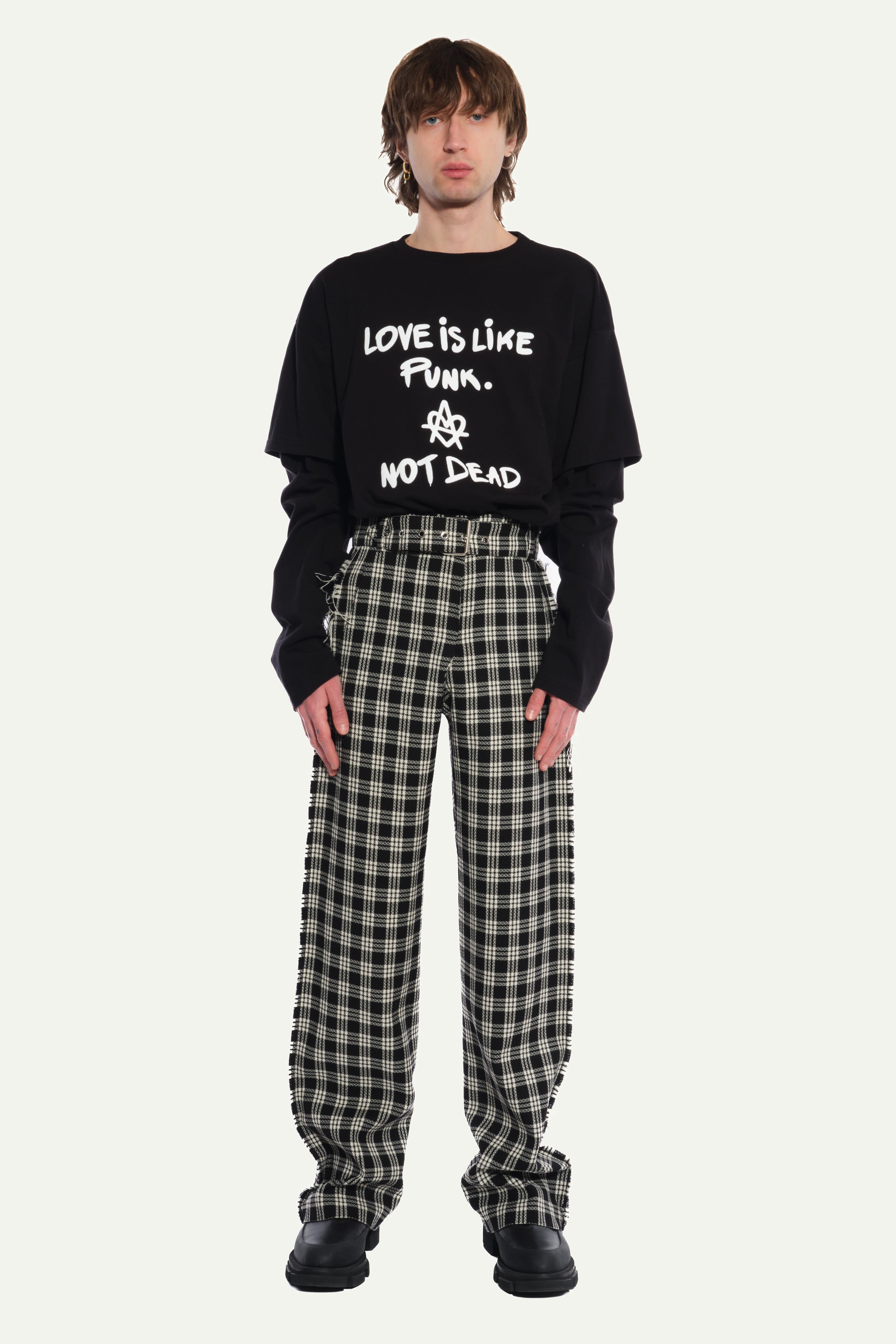 Tartan Suit Pants