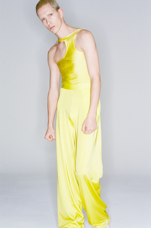 PANTALON JAUNE ACIDE