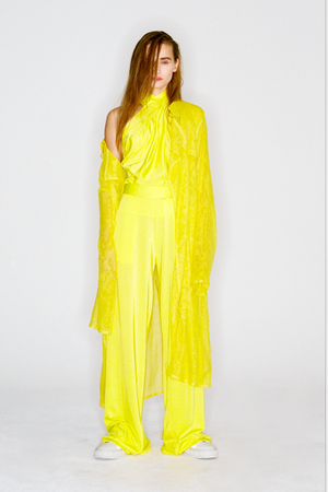 PANTALON JAUNE ACIDE