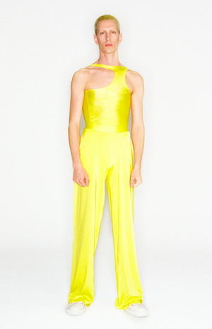 TOP JAUNE ASYMETRIQUE