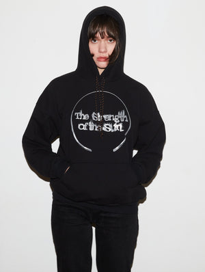 SWEAT-SHIRT NOIR THE STRENGTH SILVER