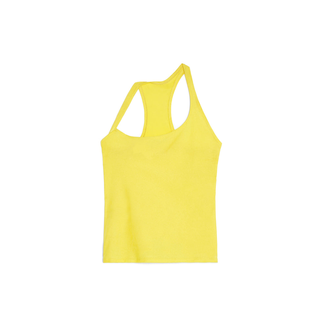 TOP JAUNE ASYMETRIQUE
